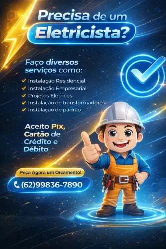 Eletricista padrão falta luz