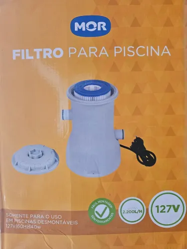 Filtro para piscina Mor 2.200L/H voltagem 110 V