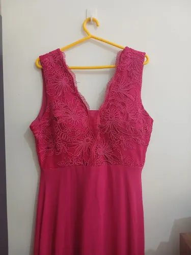 Vestido Pink - Tam. GG - Usado poucas vezes