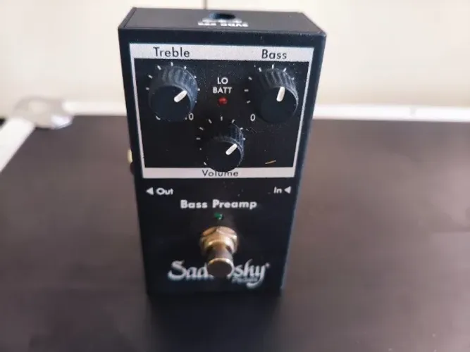 Pedal Pré Amplificador Sadowsky Sbp 2 V2 P/ Contrabaixo