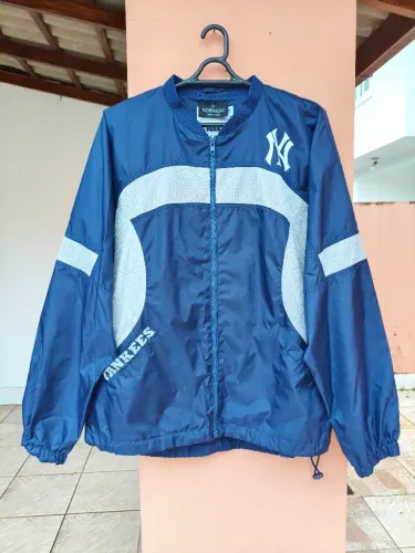 Corta vento over new york yankess new era puma vintage masculina Tam M