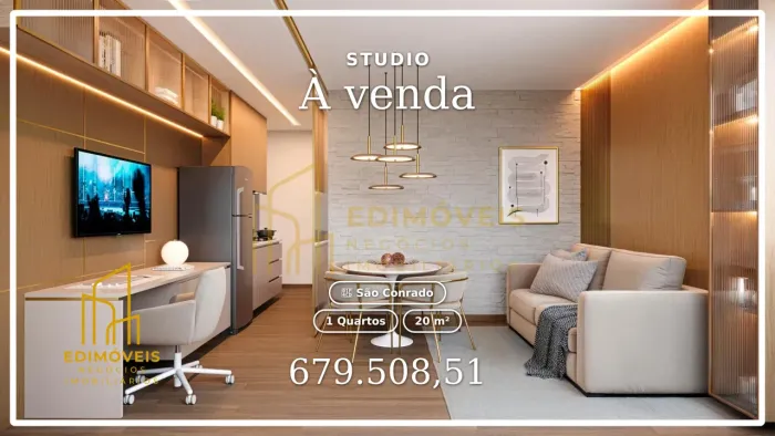 Seu novo lar: Studio funcional em São Conrado, Vila Velha, ideal para temporadas!