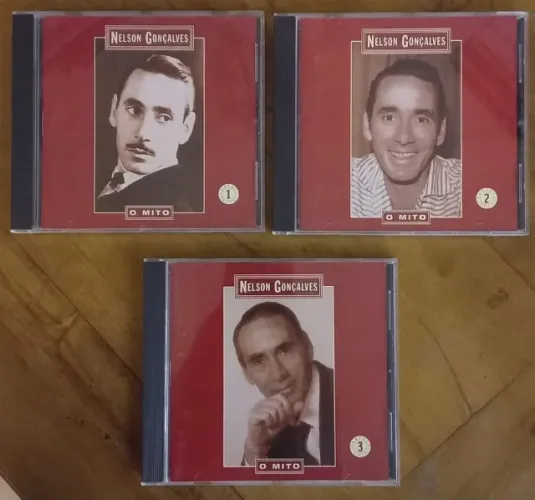 Coleção 3 Cd's Nelson Gonçalves O MitoGravações Originais BMG - RCA