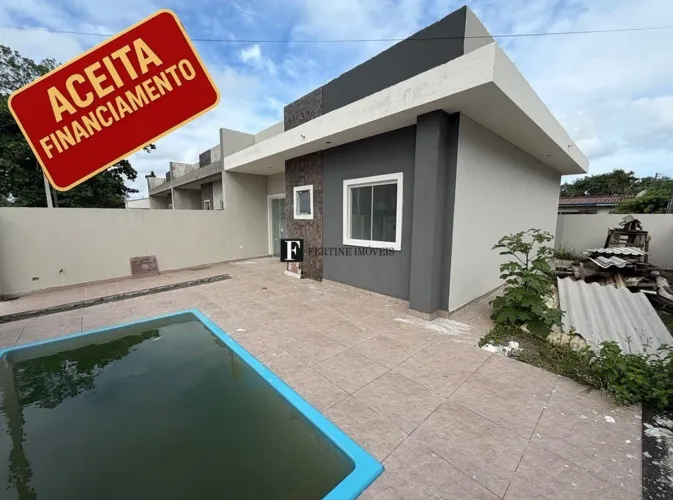 Casa com piscina 2 dormitórios em Shangri-lá