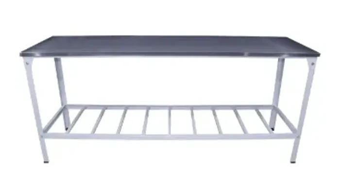 AL - BANCADA INOX 190X55 COM BASE EM EPOX