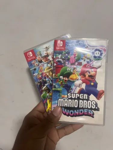 Super Mario bros + super smash bros Nintendo Switch