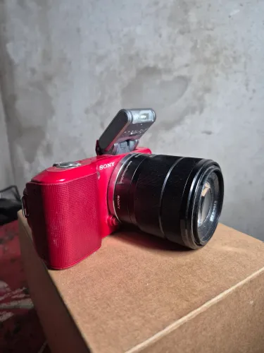 Sony nex 3 + lente 18-55