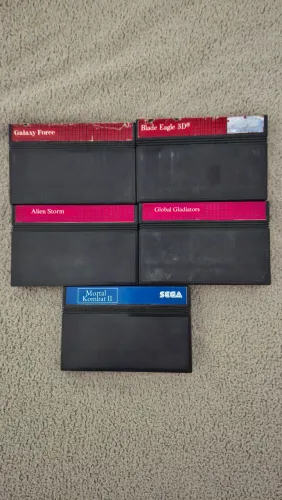 Lote Jogos Master System 