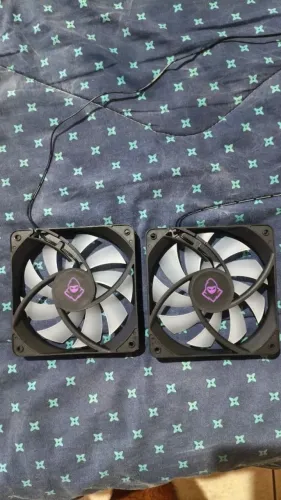 Fans Ventoinhas LED Rainbow Mancer