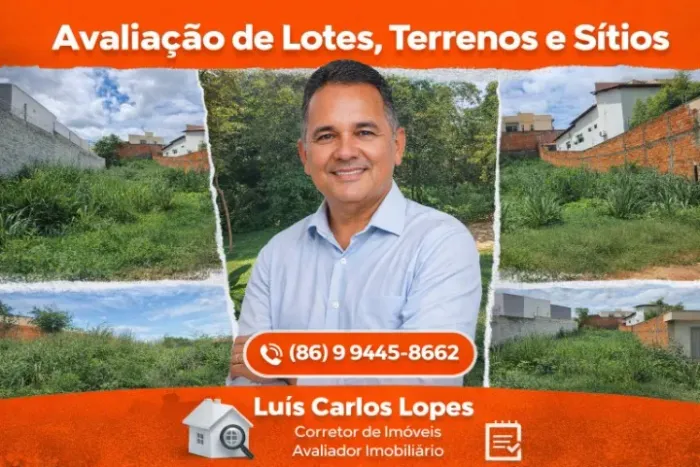 Avaliação de Lotes, Terrenos e Sítios