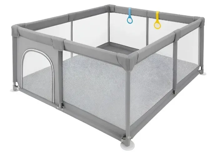 CERCA DINHO INFANTIL PIPDIP 127x127CM - SEGURANÇA E CONFORTO PARA SEU BEBÊ! (NOVO)