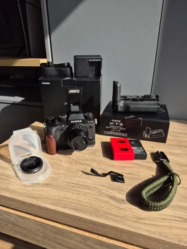 Fuji XT3 + Fujinon 35mm f2.0 + Acessórios