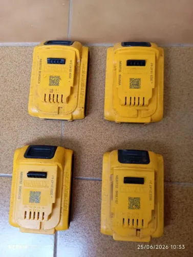 4 Baterias Dewalt