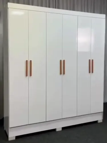 Guarda roupa MDF 6 portas holanda novo a pronta entrega 