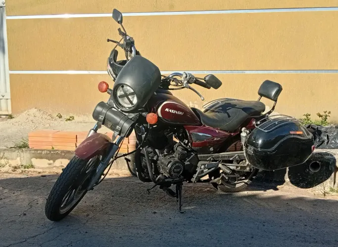 Kasinski mirage 150 com acessórios harley