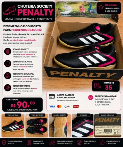 Tênis Futsal Adidas - n? 35