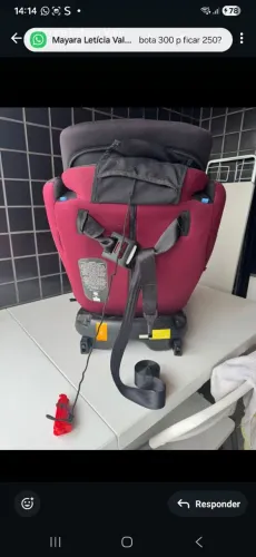 Cadeirinha  de criança  pra carro galzareno