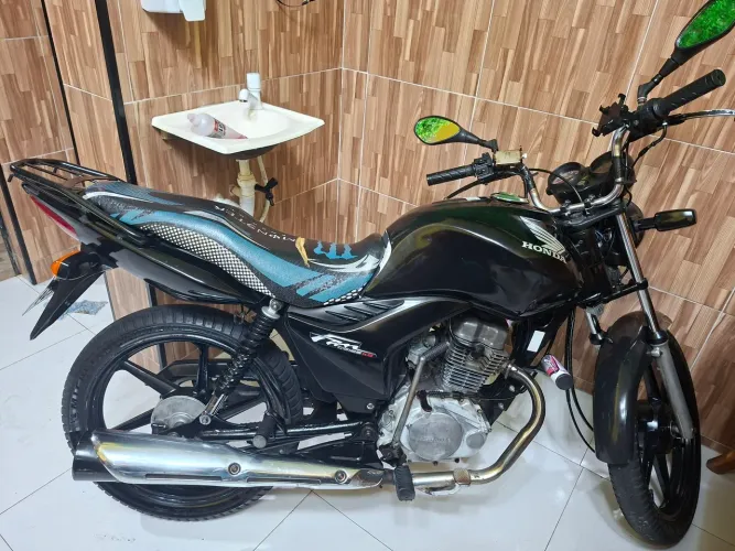 Moto fan 125 seme nova