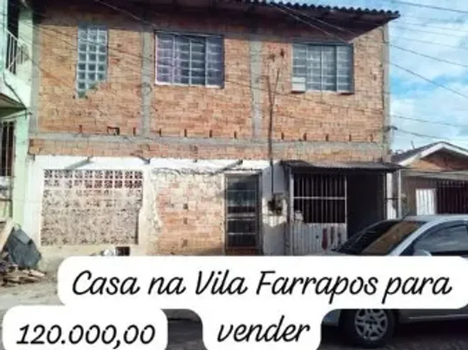 Vendo casa Farrapos Porto Alegre