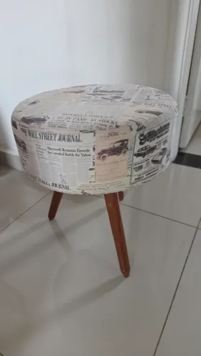 Banco banqueta decorativo lindo
