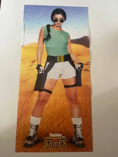 Poster Tiazinha - Revista Super Game Power