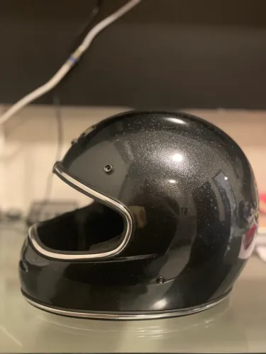 CAPACETE URBAN BIG BORE BLACK FLAKE