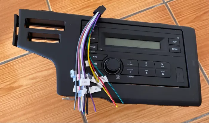 Rádio Original Honda Fit 2015/2015 USB Com Moldura