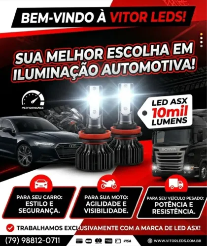Vitor Leds Iluminação automotiva