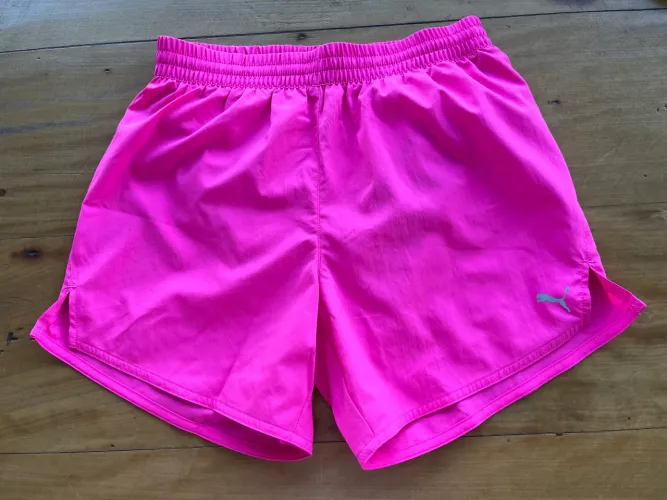 shorts de academia/treino pink puma original 