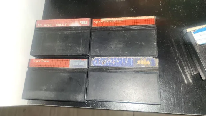4 fitas de Master system