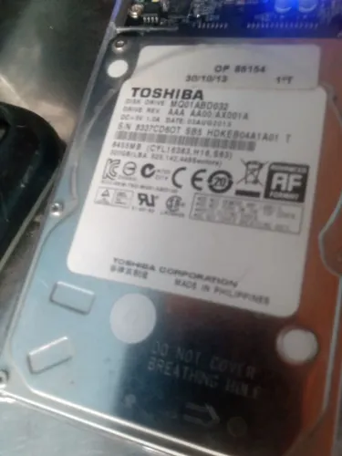Hd 320gb de notebook 