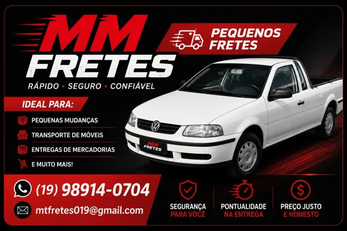 Fretes região de Campinas
