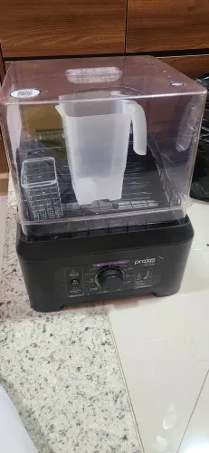 Vendo Lava-Louças Portátil Praxis (modelo de bancada com cúpula transparente)