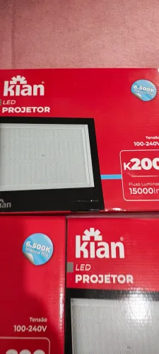  Kit com 3 Projetor Led kian k200 novo 