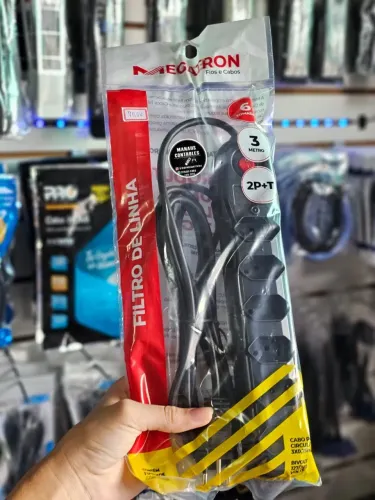 Filtro de Linha 6 tomadas