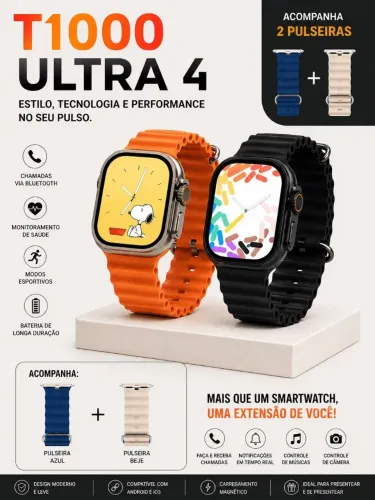 Smartwatch T1000 Ultra 4