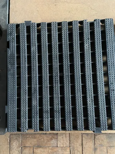 Estrado Azul / Preto / Branco 50x50