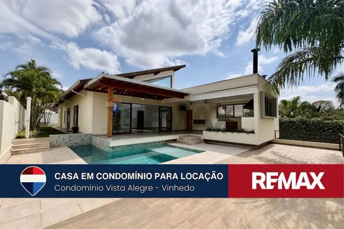 Casa terrea com 3 suítes no Condomínio Vista Alegre Vinhedo/SP