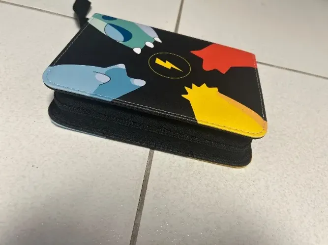 Coleção de carta Pokémon+fichario
