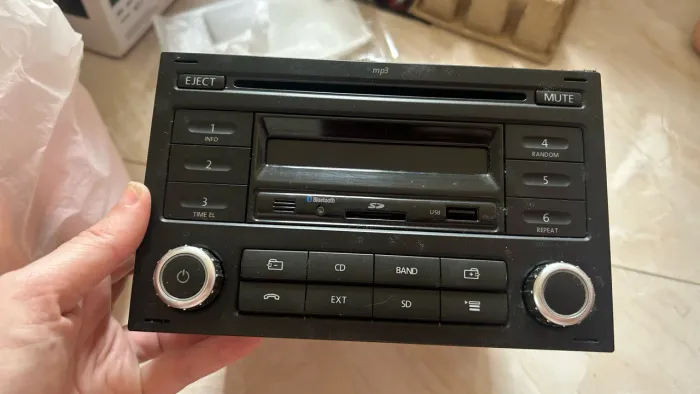 Rádio Multimídia Original Volkswagen Golf Sportline (Usado)