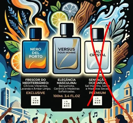 Perfumes da IN THE BOX