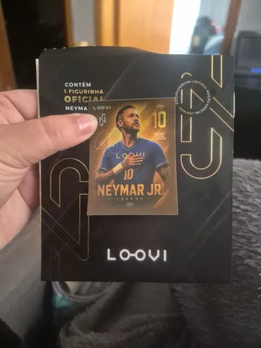 Figurinha Lendária Neymar Loovi - Rara | Colecionador | Estado Perfeito
