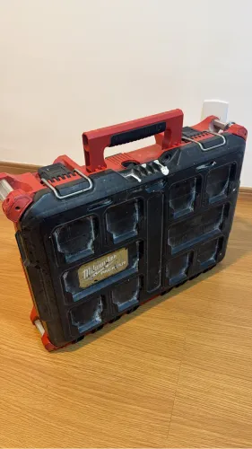 Maleta Milwaukee Packout Com Organizador Interno Duplo