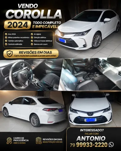 Toyota Corolla XEI 2.0 Flex 16V Aut. 2024