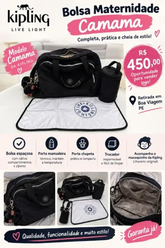 Bolsa maternidade Camama Kipling