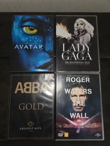DVDs: ABBA, Roger, Gaga, Avatar