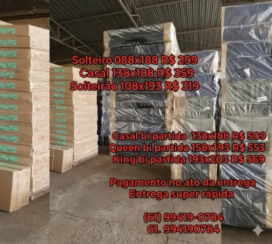 base de cama todos os tamanhos - king - queen - casal -solteiro - entrega full