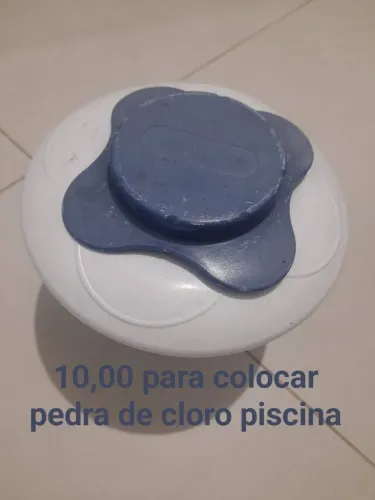 Suporte para pedra de cloro de piscina