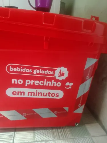 Caixa térmica para trasporte de moto 110 litros completa perfeita para entregadores
