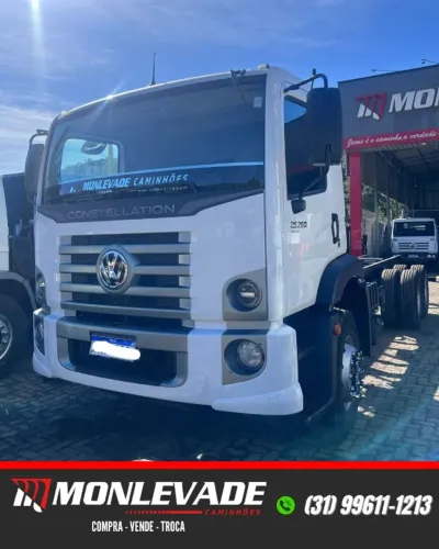 Caminhao VW 26260 Constellation - Ano 2024 - Apenas 6 mil KM (Monto equipamento)
